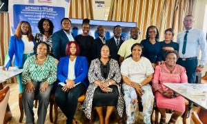 Cross section of MPs, facilitators and staff of Parliament