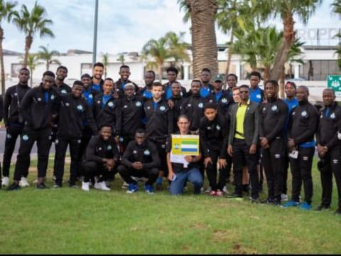 A cross section of Leone Stars players and Technical Staff