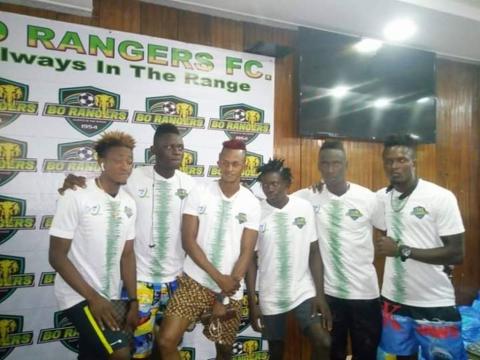 Bo Rangers' new signings