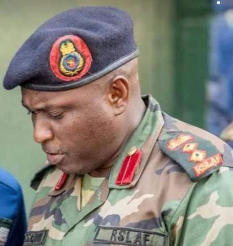 Brigadier-General Sheikh Sulaiman Massaquoi, Acting Director General of the Sierra Leone Correctional Service