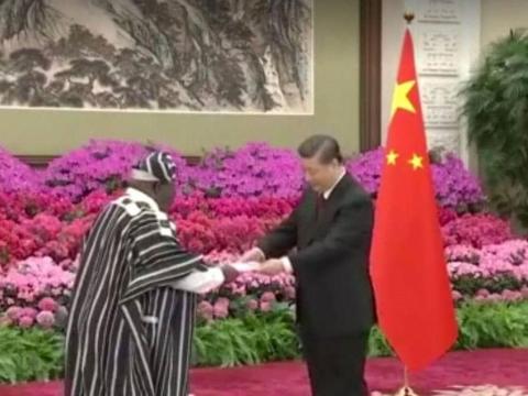 Chinese President welcomes Salone Ambassador