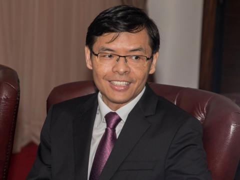 Hu Zhangliang, Chinese ambassador in Sierra Leone