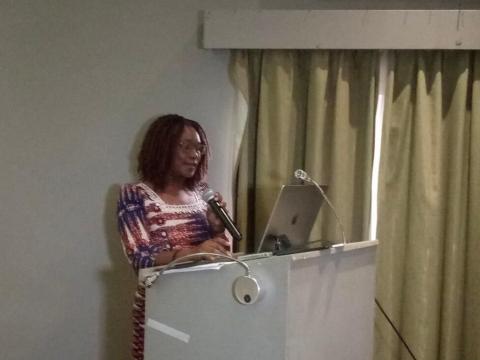 Director of Research and policy of IGR, Dr. Fredline M'Cormack-Hale Director of Research and policy of IGR, Dr. Fredline M'Cormack-Hale