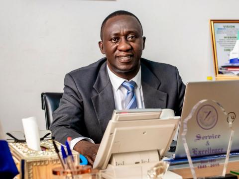 Foday M. Sankoh, SIERRATEL boss Foday M. Sankoh, SIERRATEL boss