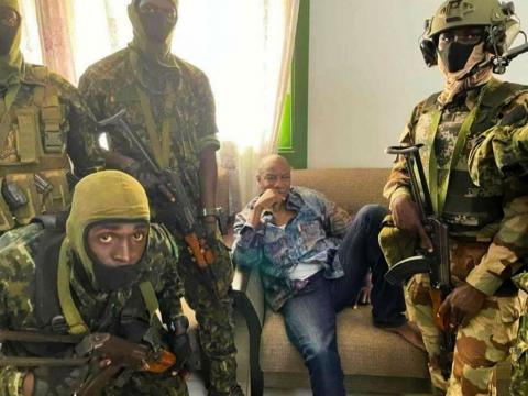 Guinean president under military detention Guinean president under military detention
