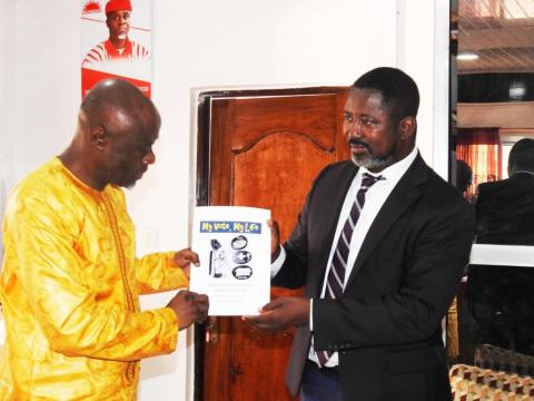 IGR handing over citizen’s manifesto to APC