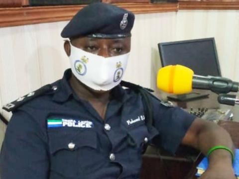 Inspector Mohamed Bobson, Police PRO South