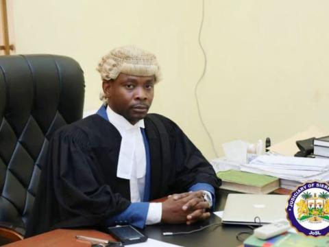 Magistrate Mark Ngegba