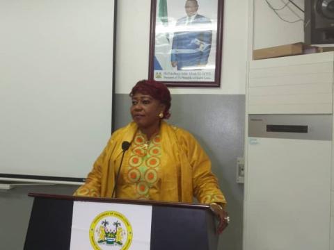 Memunatu Pratt, Minister of Tourism and Cultural Affairs