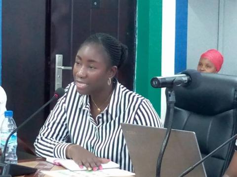 Ndeye Fatu Koroma of MCC Unit