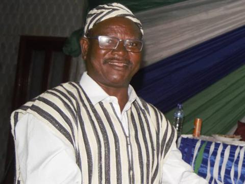 PC Mohamed Sadique Kapuwa of Nongowa chiefdom, KENEMA
