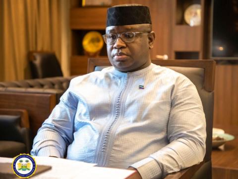 President Julius Maada Bio