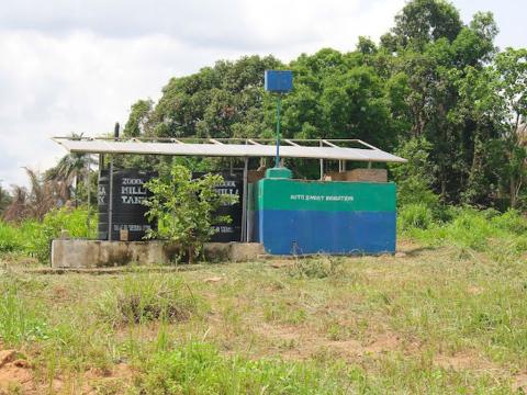 The Auto Smart irrigation system at Yormata Youth Farm