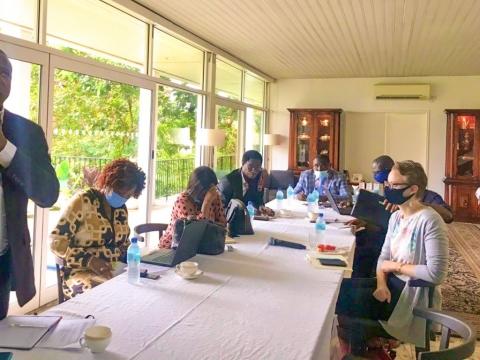 UK envoy hosts media stakeholders at his residence