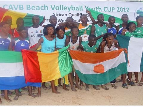 Sierra Leone beach volleyball team