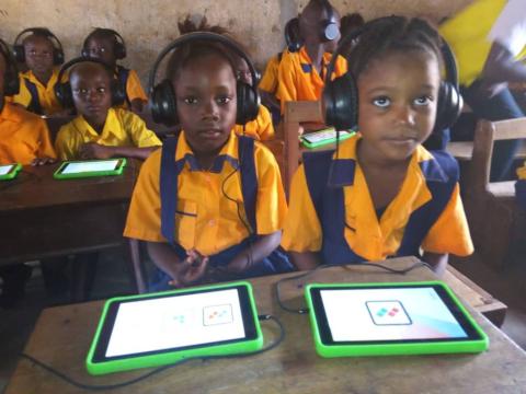 VSO gives 800 tablets, other techs to 32 schools in Pujehun